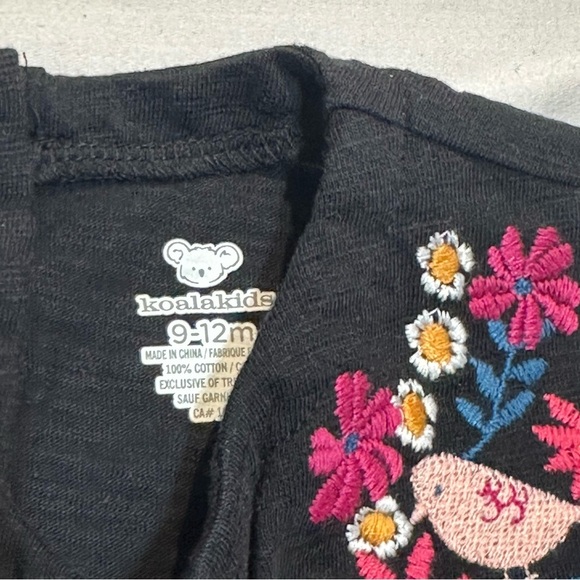 Koala Kids NWT Floral Embroidered Top - Picture 2 of 4